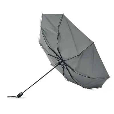 Wiatroodporny parasol 27 cali kolor szary