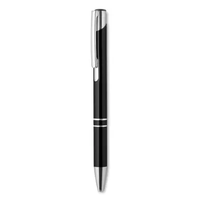 Bern - Przyciskany długopis - Kolor czarny