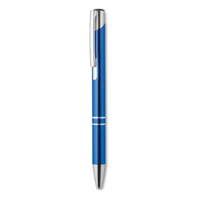 Bern - Przyciskany długopis - Kolor granatowy