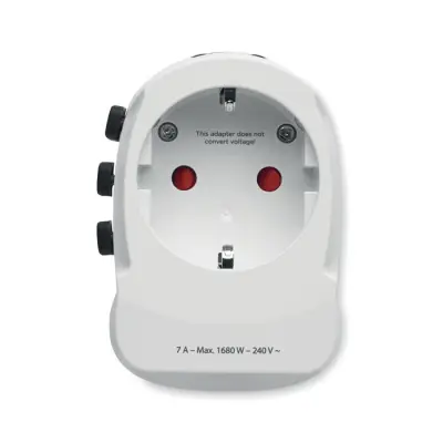 USB. 3-gniazda hub  SKROSS ® - kolor biały