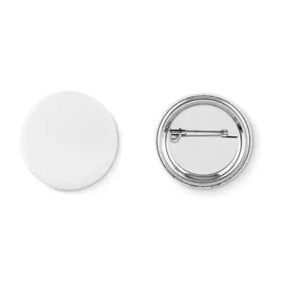 Przypinka button -mała SMALL PIN - kolor srebrny matowy