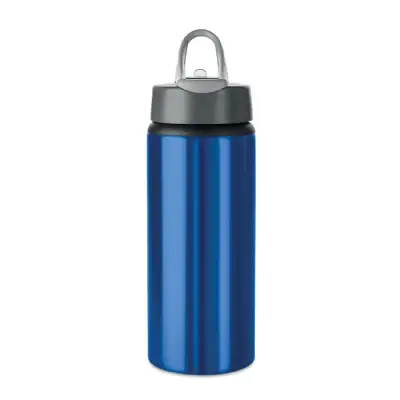 Butelka z aluminium 600 ml ATLANTA - kolor niebieski
