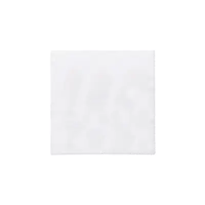 Ściereczka RPET 13x13 cm RPET CLOTH - kolor biały