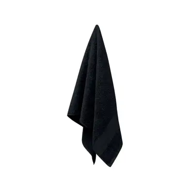 Ręcznik baweł. Organ. 100x50 TERRY  - kolor czarny
