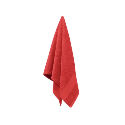 Ręcznik baweł. Organ. 100x50 TERRY  - kolor czerwony
