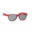Okulary przeciwsłoneczne RPET - MACUSA - kolor czerwony
