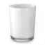 Selight - Mała szklana świeca - Kolor biały