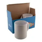 Personalizowane Pudełko Na Dwa Kubki CreaBox Mug Double - biały