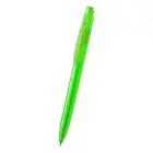 Długopis z RPET Hispar - kolor zielony
