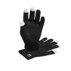Rękawiczki RPET do ekranów dotykowych Despil - kolor czarny