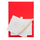 Magnetyczny notatnik Yakari - kolor czerwony
