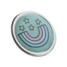 Odznaka/plakietka/pins Read - kolor srebrny
