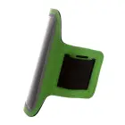 Opaska na ramię z uchwytem na telefon Kelan - kolor zielony