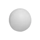 Piłka plażowa (ø28 cm) Playo - kolor biały