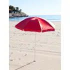 Parasol plażowy Taner - kolor czerwony