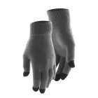Rękawiczki do ekranów dotykowych Actium - kolor popielaty