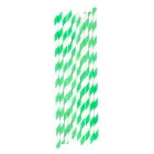 Słomka / zestaw słomek StriStraw - kolor zielony