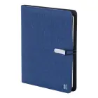 Shepherd A5 - folder na dokumenty RPET -  kolor niebieski