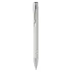 Długopis Runnel - kolor srebrny