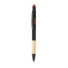 Długopis dotykowy Boorly - kolor pomarańcz