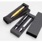 Pudełko na długopisy Dyra - kolor czarny