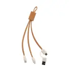 Koruku - kabel USB do ładowania -  kolor naturalny