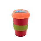 Personalizowany kubek termiczny CreaCup Mini - kolor czerwony