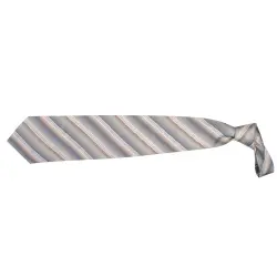 Krawat Tienamic - jasno szary