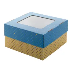 Kartonik/pudełko CreaBox Gift Box Window S - kolor biały