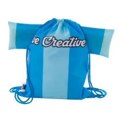 Personalizowany Worek Ze Sznurkami Dla Dzieci CreaDraw T Kids RPET - niebieski