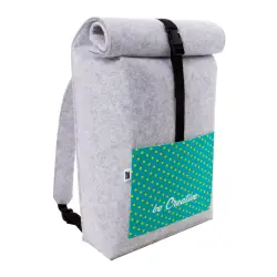 Personalizowany Plecak CreaFelt Back - szary
