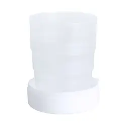 Składany kubek Berty - kolor biały