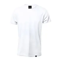 T-shirt/koszulka sportowa RPET Tecnic Markus - kolor biały