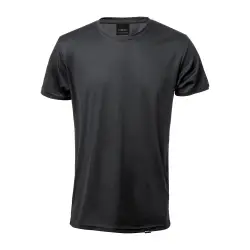 T-shirt/koszulka sportowa RPET Tecnic Markus - kolor czarny