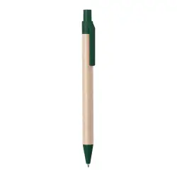 Długopis Desok kolor ciemno zielony