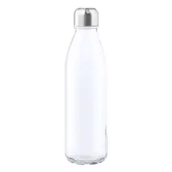 Szklana butelka sportowa Sunsox - kolor biały