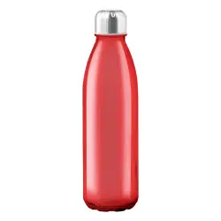 Szklana butelka sportowa Sunsox - kolor czerwony