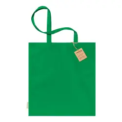 Bawełniana torba na zakupy Klimbou - kolor zielony