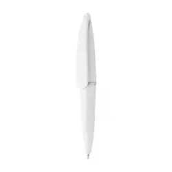 Mini długopis Hall - kolor biały