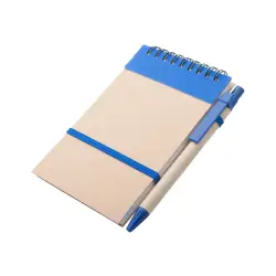 Notatnik Ecocard - kolor niebieski