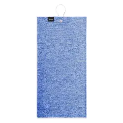 Ręcznik golfowy RPET Brylix kolor ciemno niebieski