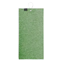 Ręcznik golfowy RPET Brylix kolor zielony