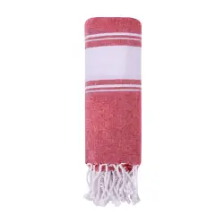 Ręcznik plażowy Botari kolor czerwony