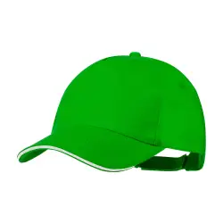 Czapka z daszkiem RPET Sandrok kolor zielony