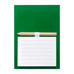 Magnetyczny notatnik Yakari - kolor zielony