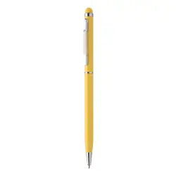 Długopis dotykowy Byzar - kolor żółty