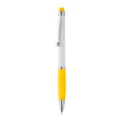 Długopis dotykowy Sagurwhite - kolor żółty