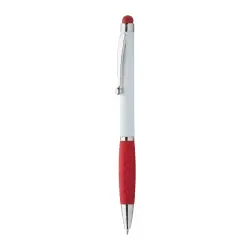 Długopis dotykowy Sagurwhite - kolor czerwony
