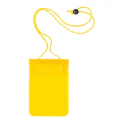 Wodoodporne etui na telefon Arsax - kolor żółty