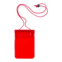 Wodoodporne etui na telefon Arsax - kolor czerwony